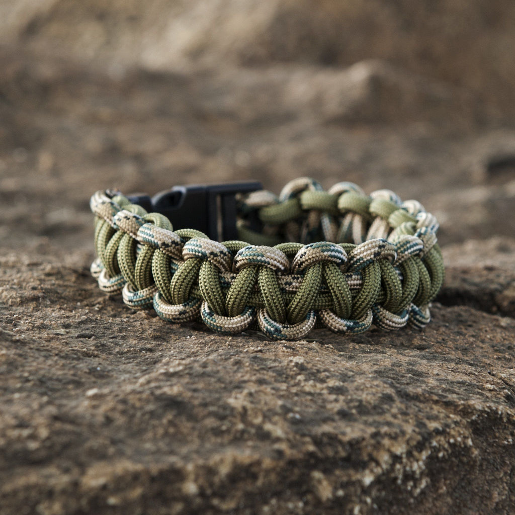 Forest-Camo SurvivorCord – 620 lb Survival Paracord & 550 Cord