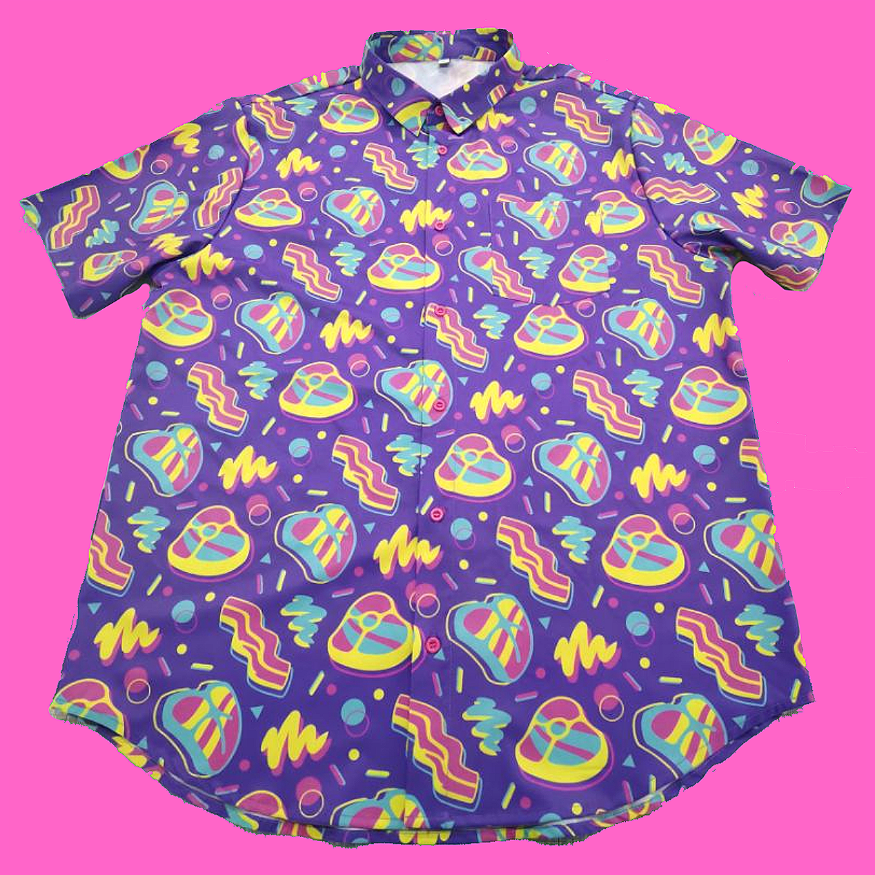 Meat Arcade Button-up Shirt