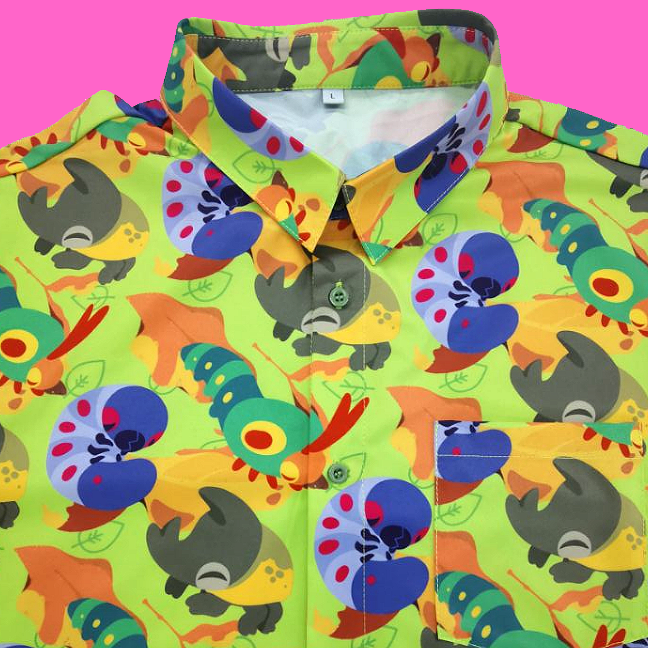 Bug Friends Button-up Shirt